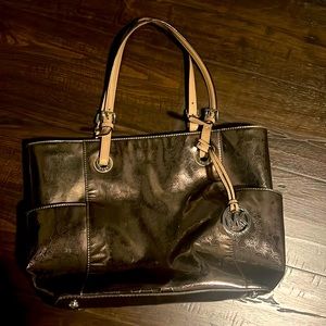 Michael Kors metallic handbag